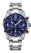 Certina DS Podium Big Size Chrono 1/100 Sec Stainless Steel / Blue / Bracelet