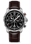 Certina DS Podium Big Size Chrono 1/100 Sec Stainless Steel / Black / Strap