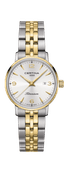 Certina Ds Caimano Lady Titanium - Yellow Gold / Silver / Bracelet