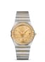 Omega Constellation Automatic 36 Stainless Steel / Yellow Gold / Diamond / Champagne / 160 Years