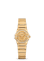 Omega Constellation Quartz 22.5 Yellow Gold / Diamond / Champagne Supernova / 160 Years