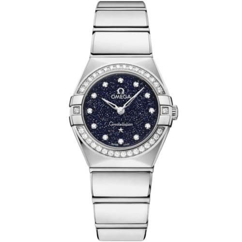 Omega Constellation 25 Quartz Stainless Steel - Diamond / Aventurine