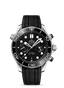 Omega Seamaster Diver 300M Master Co-Axial 44 Chronograph Stainless Steel / Black / Rubber