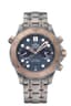 Omega Seamaster Diver 300M Master Co-Axial 44 Chronograph Titanium / Tantalum / Sedna Gold / Blue / Bracelet