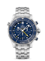 Omega Seamaster Diver 300M Co-Axial 44 GMT Chronograph Stainless Steel / Blue / Bracelet