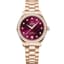 Omega Seamaster Aqua Terra 150M Master Co-Axial 30 Sedna Gold - Diamond / Burgundy