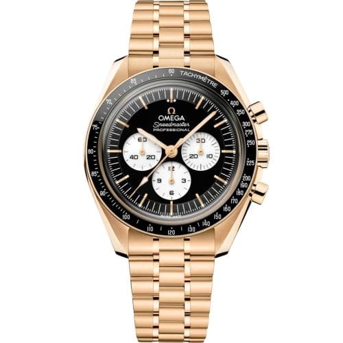 Omega Speedmaster Professional Moonwatch 3861 Moonshine Gold / Black Lacquer