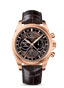 Omega De Ville Co-Axial 44 Chronoscope GMT Red Gold / Brown