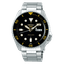 Seiko 5 Sports Sports Style Stainless Steel / Black - Gold / Bracelet