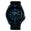 Seiko 5 Sports Street Style Hard Coating / Black - Blue / NATO
