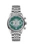TAG Heuer Carrera Chronograph Glass Box Stainless Steel / Green - Diamond / Middle East Edition