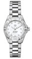 TAG Heuer Aquaracer 300M Quartz 27 Stainless Steel / MOP - Diamond / Bracelet