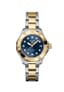 TAG Heuer Aquaracer Professional 200 Solargraph 34 Stainless Steel - Yellow Gold / Blue - Diamond