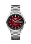 TAG Heuer Carrera Day Date Stainless Steel / Smokey Red / Bracelet
