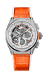 Zenith Defy El Primero 21 White Gold / Skeleton / Alligator / Swizz Beatz