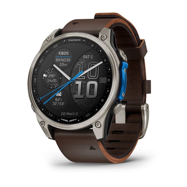 Garmin D2 Mach 2 47mm — case dimensions and design