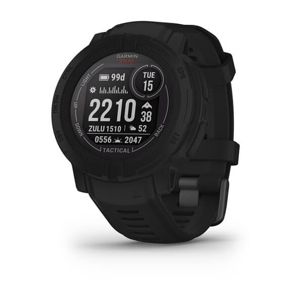 Garmin Instinct® 2 Solar - Tactical Edition — case dimensions and design