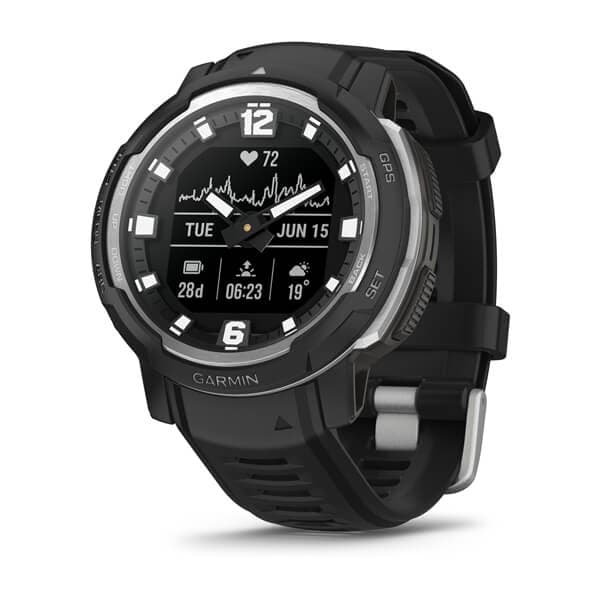 Garmin Instinct® Crossover - Standard Edition — case dimensions and design