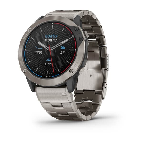 Garmin quatix® 6X Solar — case dimensions and design