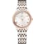 De Ville Quartz 27.5 Stainless Steel - Sedna Gold - Diamond / Silver / Bracelet