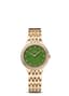 De Ville Quartz 27.5 Yellow Gold - Diamond / Jade - Diamond / Bracelet