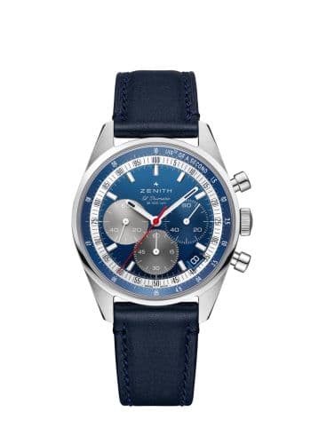 Zenith Chronomaster Original Stainless Steel / Blue