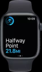 Apple Watch Series 7 - Titanium · 41mm — case dimensions and design