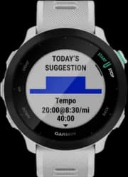 Garmin Forerunner 55 — case dimensions and design