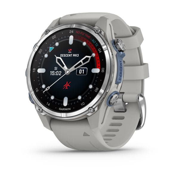 Garmin Descent™ Mk3 – 43 mm — case dimensions and design