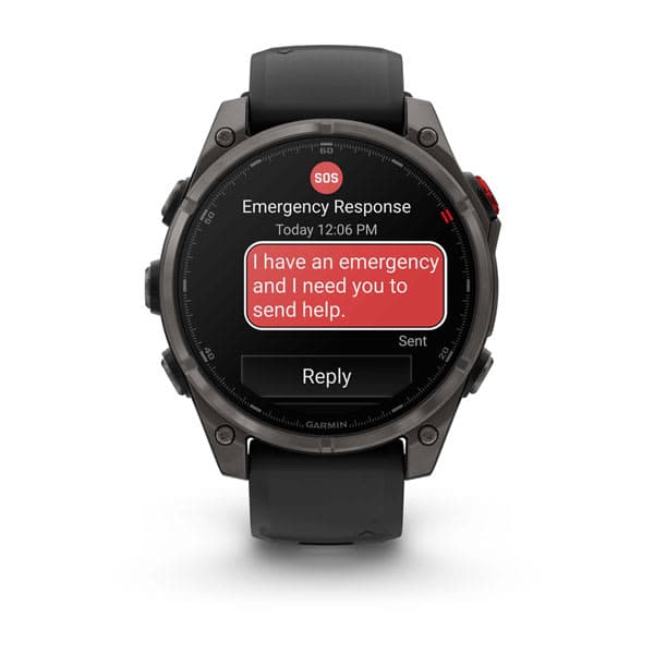 Garmin Fenix 8 Pro 47mm AMOLED — case dimensions and design