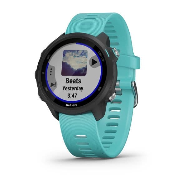 Garmin Forerunner® 245 Music — case dimensions and design