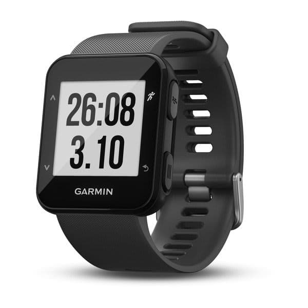 Garmin Forerunner® 30 — case dimensions and design