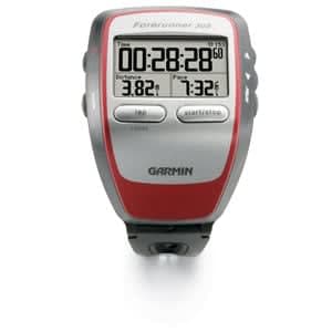 Garmin Forerunner® 305 — case dimensions and design