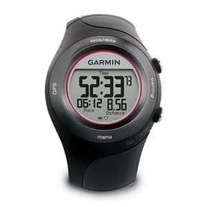 Garmin Forerunner® 410 — case dimensions and design