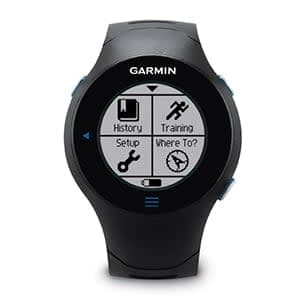 Garmin Forerunner® 610 — case dimensions and design