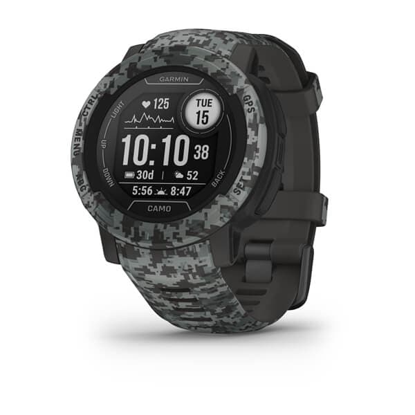 Garmin Instinct® 2 - Camo Edition — case dimensions and design