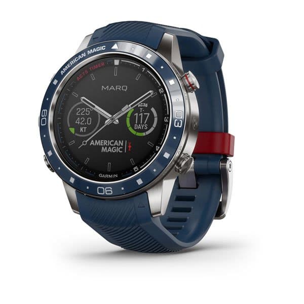 Garmin MARQ® Captain: American Magic Edition — case dimensions and design