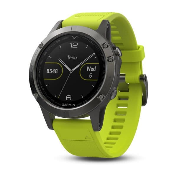 Garmin fēnix® 5 — case dimensions and design