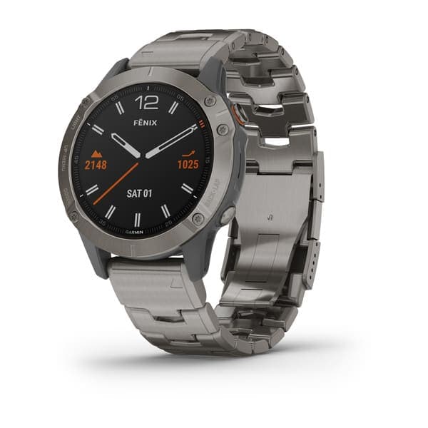 Garmin fēnix® 6 - Pro and Sapphire Editions — case dimensions and design