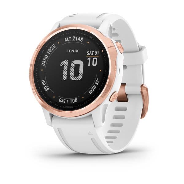 Garmin fēnix® 6S - Pro and Sapphire Editions — case dimensions and design