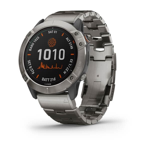 Garmin fēnix® 6X - Pro Solar Edition — case dimensions and design