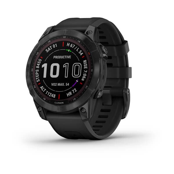 Garmin fēnix® 7 – Sapphire Solar Edition — case dimensions and design