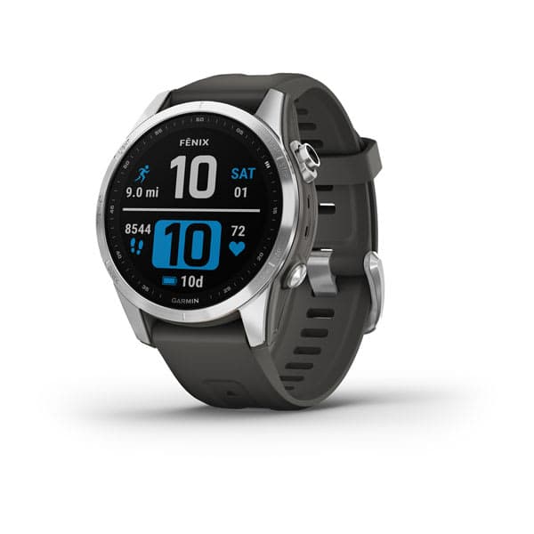 Garmin fēnix® 7S – Standard Edition — case dimensions and design