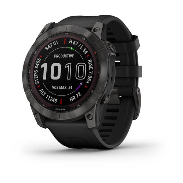Garmin fēnix® 7X – Sapphire Solar Edition — case dimensions and design