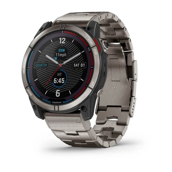 Garmin quatix® 7X – Solar Edition — case dimensions and design