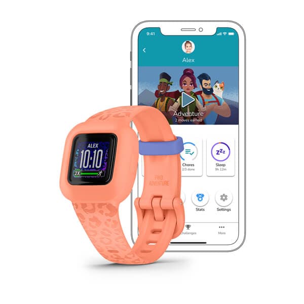 Garmin vívofit® jr. 3 – Garmin — case dimensions and design